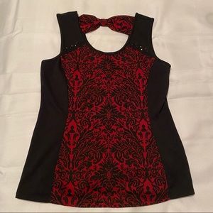 Maurices Damask Print Sleeveless Tank Top